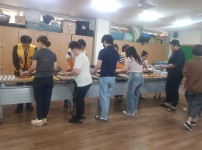 창원천마라이온스클럽 김밥 및 라면 나눔 행사